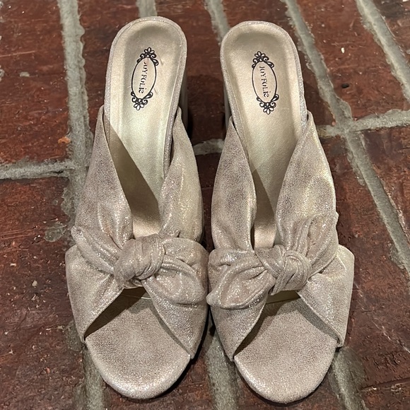 Joyfolie Calista Slide Heels - Picture 1 of 7